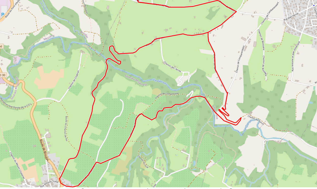 Balade garon boulcle 2h